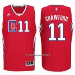 Camiseta Los Angeles Clippers Jamal Crawford #11 Rojo
