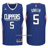 Camiseta Los Angeles Clippers Josh Smith #5 Azul
