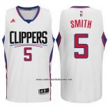 Camiseta Los Angeles Clippers Josh Smith #5 Blanco