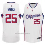 Camiseta Los Angeles Clippers Austin Rivers #25 Blanco