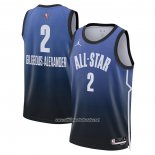 Camiseta All Star 2023 Oklahoma City Thunder Shai Gilgeous-Alexander #2 Azul