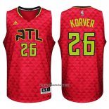 Camiseta Atlanta Hawks Kyle Korver #26 Rojo