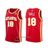Camiseta Atlanta Hawks Solomon Hill #18 Icon 2020-21 Rojo