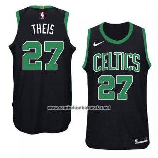 Camiseta Boston Celtics Daniel Theis #27 Statement 2018 Negro