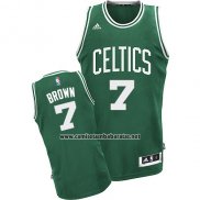 Camiseta Boston Celtics Jaylen Brown #7 Verde