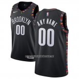 Camiseta Brooklyn Nets Personalizada Ciudad 2019 Negro