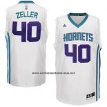 Camiseta Charlotte Hornets Cody Zeller #40 Blanco