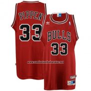 Camiseta Chicago Bulls Scottie Pippen #33 Retro Rojo