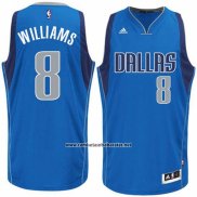 Camiseta Dallas Mavericks Deron Williams #8 Azul