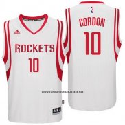 Camiseta Houston Rockets Eric Gordon #10 Blanco