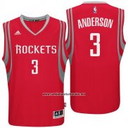 Camiseta Houston Rockets Ryan Anderson #3 Rojo