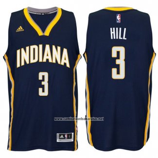 Camiseta Indiana Pacers George Hill #3 Azul