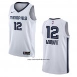 Camiseta Memphis Grizzlies Ja Morant #12 Association 2022-23 Blanco