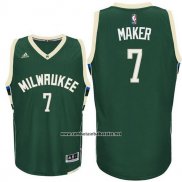 Camiseta Milwaukee Bucks Thon Maker #7 Verde