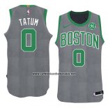 Camiseta Navidad 2018 Boston Celtics Jayson Tatum #0 Verde