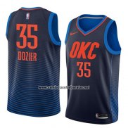 Camiseta Oklahoma City Thunder Pj Dozier #35 Statement 2018 Azul