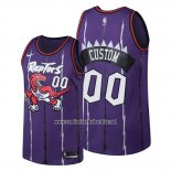 Camiseta Toronto Raptors Personalizada Classic Edition Violeta