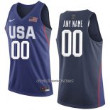 Camiseta USA 2016 Nike Personalizada Azul