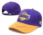 Gorra Los Angeles Lakers Violeta Amarillo