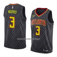 Camiseta Atlanta Hawks Jaylen Morris #3 Icon 2018 Negro