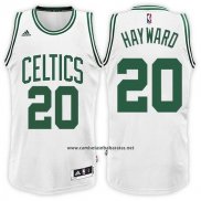 Camiseta Boston Celtics Gordon Hayward #20 Blanco