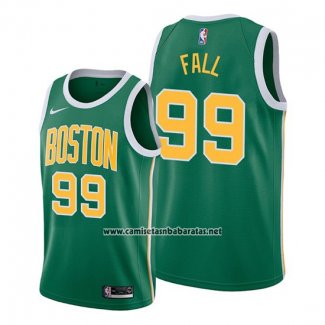 Camiseta Boston Celtics Tacko Fall #99 Earned 2019-20 Verde