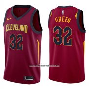 Camiseta Cleveland Cavaliers Jeff Green #32 Swingman Icon 2017-18 Rojo