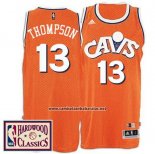 Camiseta Cleveland Cavaliers Tristan Thompson #13 Retro Naranja