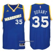 Camiseta Golden State Warriors Kevin Durant #35 Azul