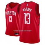 Camiseta Houston Rockets James Harden Earned #13 2018-19 Rojo