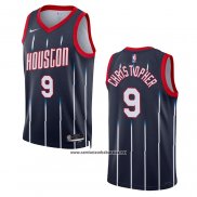 Camiseta Houston Rockets Josh Christopher #9 Ciudad 2022-23 Negro