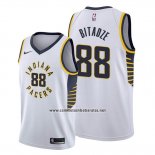 Camiseta Indiana Pacers Goga Bitadze #88 Association Blanco