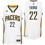 Camiseta Indiana Pacers Jawun Evans #22 Blanco