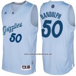 Camiseta Navidad 2016 Memphis Grizzlies Zach Randolph #50 Azul