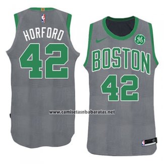 Camiseta Navidad 2018 Boston Celtics Al Horford #42 Verde