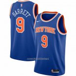 Camiseta New York Knicks RJ Barrett #9 Icon Azul