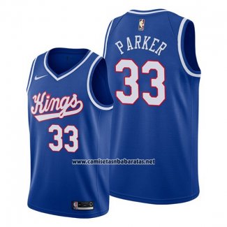Camiseta Sacramento Kings Jabari Parker #33 Classic 2019-20 Azul