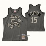 Camiseta Toronto Raptors Vince Carter #15 Mitchell & Ness 1994-95 Gris