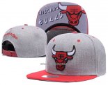 Gorra Chicago Bulls Gris Rojo2