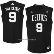 Camiseta Apodo Boston Celtics The Clinic #9 Negro