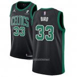 Camiseta Boston Celtics Larry Bird #33 Statement 2021-22 Negro
