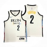 Camiseta Brooklyn Nets Blake Griffin #2 Ciudad 2020-21 Blanco