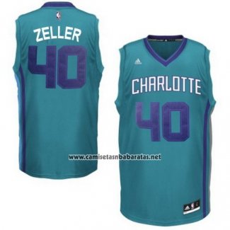 Camiseta Charlotte Hornets Cody Zeller #40 Verde