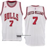 Camiseta Chicago Bulls Michael Carter-Williams #7 Blanco