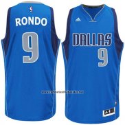 Camiseta Dallas Mavericks Rajon Rondo #9 Azul