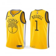 Camiseta Golden State Warriors D'angelo Russell #1 Earned Amarillo