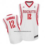 Camiseta Houston Rockets Dwight Howard #12 Blanco