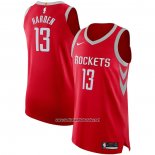 Camiseta Houston Rockets James Harden #13 Icon Autentico Rojo