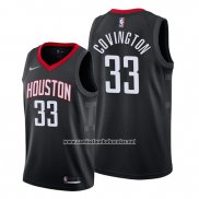 Camiseta Houston Rockets Robert Covington #33 Statement 2019-20 Negro