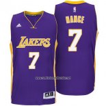 Camiseta Los Angeles Lakers Larry Nance Jr. #7 Violeta
